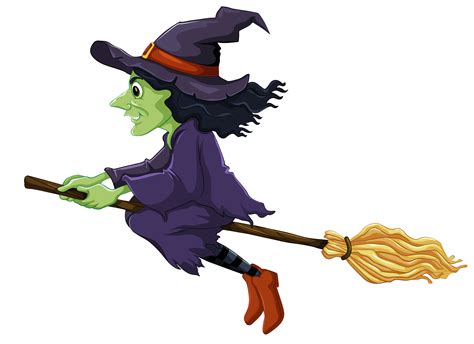 Witchcraft on a broomstick